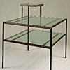 Jacques Adnet table glass